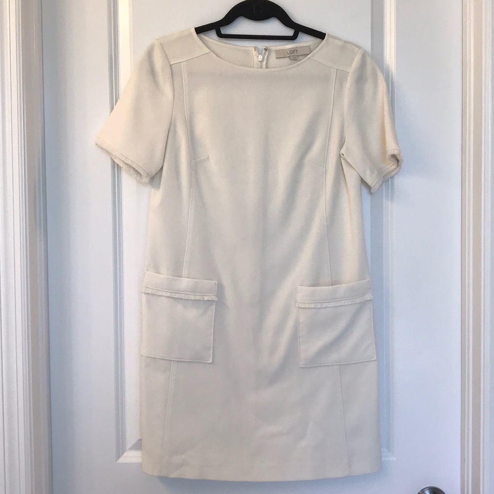 White loft dress